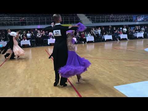 2020 LTU National 10 dance championship U21 - Slow waltz (horizontal)