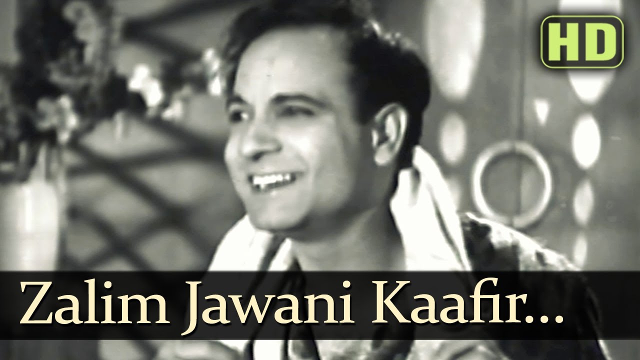 Zaalim Jawani Haye Zaalim Lyrics  | Taqdeer | Motilal, Nargis Dutt | Rafiq Ghaznavi