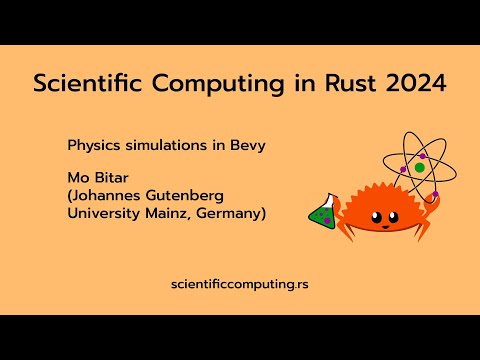 Mo Bitar - Physics simulations in Bevy