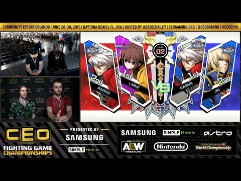 CEO 2019 BlazBlue CTB Pools - ONI ASMODEUS vs FYRE