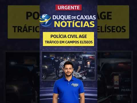 DUQUE DE CAXIAS: dupla é presa por tráfico em Campos Elíseos #duquedecaxias #camposeliseos #noticias