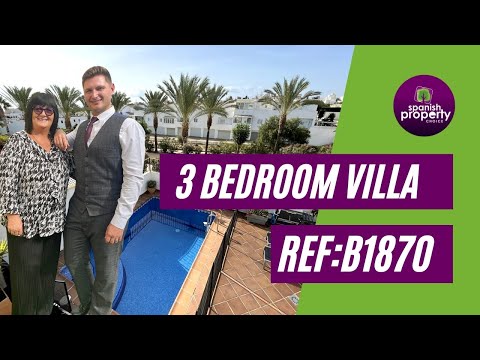 Spanish Property Choice Video Property Tour - Villa B1870 Mojacar, Almeria, Spain. 349,995€