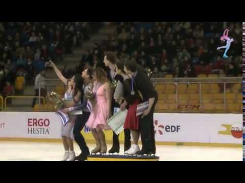 Dance Medal Ceremony-N.KALISZEK/M.SPODYRIEV,S.HURTADO/K.KHALYAVIN,K.MURAMOTO/C.REED /Torun Cup 2017