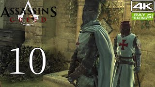 Assassin's Creed 1 Remastered Like Graphics - Ray Tracing RTGI Mod Gameplay  4K 