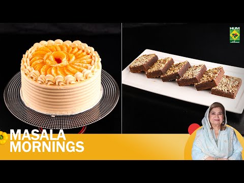 Classic Chocolate Brownie & Fresh Orange Cake | Masala Mornings | Shireen | 7 Jan 25 | Masala Tv