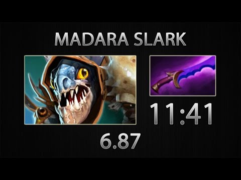 Dota 2 Slark Fast Farm - Madara - Shadow Blade - 11:41 [6.87]