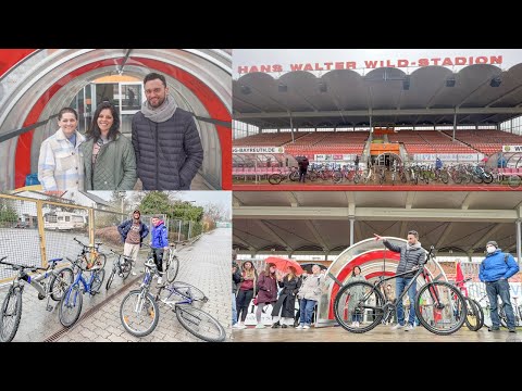 Swutz bei der Fahrradversteigerung - Hans-Walter-Wild-Stadion 30.03.2022 (Bayreuth)