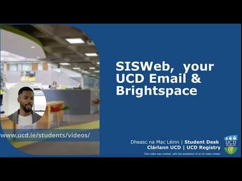 Sisweb Your Ucd Email Brightspace