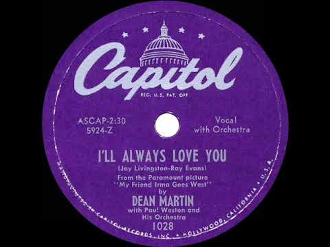 1950 HITS ARCHIVE: I’ll Always Love You - Dean Martin