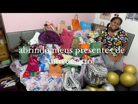 OPENING MY BIRTHDAY PRESENTS!