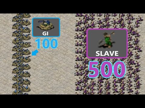 Deployed Gi vs Slaves - Red Alert 2