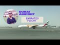 Emirates Boeing Flight Ready To Takeoff