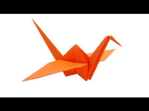 Paper Bird Origami Flapping Bird - Easy Steps - YouTube