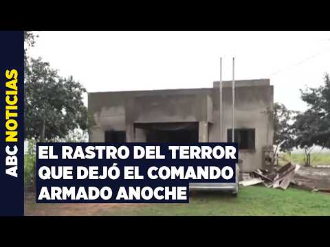 Caso as4lto a comisaría en Canindeyú: Así quedaron las ruinas del puesto policial tras el ataque
