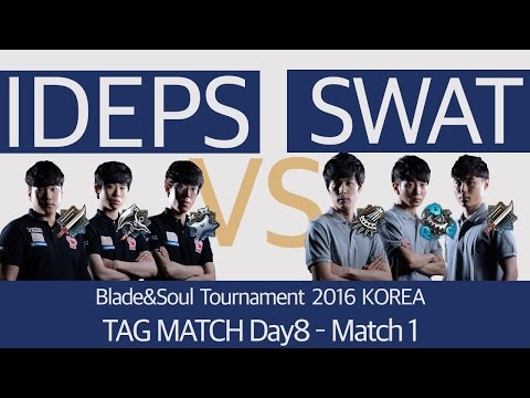 [B&S] Tournament 2016 KOREA TAG MATCH Day8 – Match1