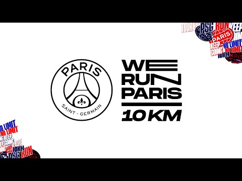 La PSG WE RUN PARIS, 1re édition des 𝟭𝟬 𝗞𝗠 du Paris Saint-Germain ! 🏃❤️💙