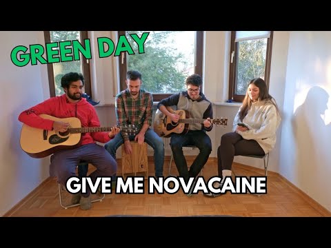 Green Day - Give Me Novacaine / Acoustic cover ( In a Reverby Empty Room)