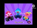 Ten Little Kids Pinkfong Hide Race Car