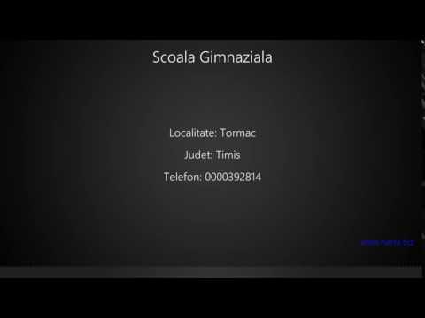 Scoala Gimnaziala Tormac