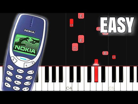 NOKIA TUNE - EASY Piano Tutorial