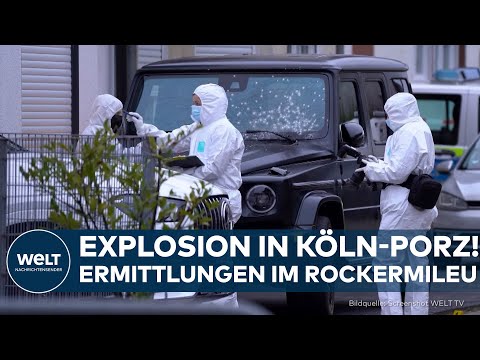KÖLN-PORZ: Nach Explosion! – Polizei geht Hinweisen ins Rockermilieu nach