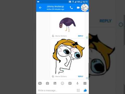 Meme Stickers for Messenger Video