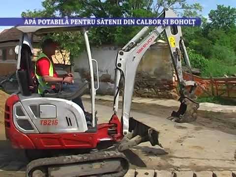 Apa potabila pentru satenii din Calbor si Boholt - 10 iunie 2020