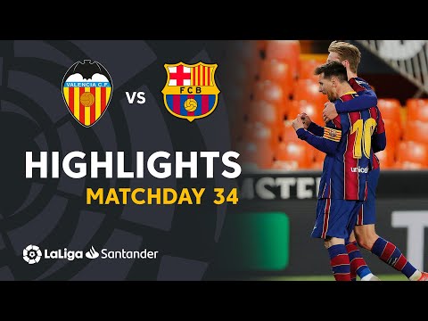 FC Valencia 2-3 FC Barcelona