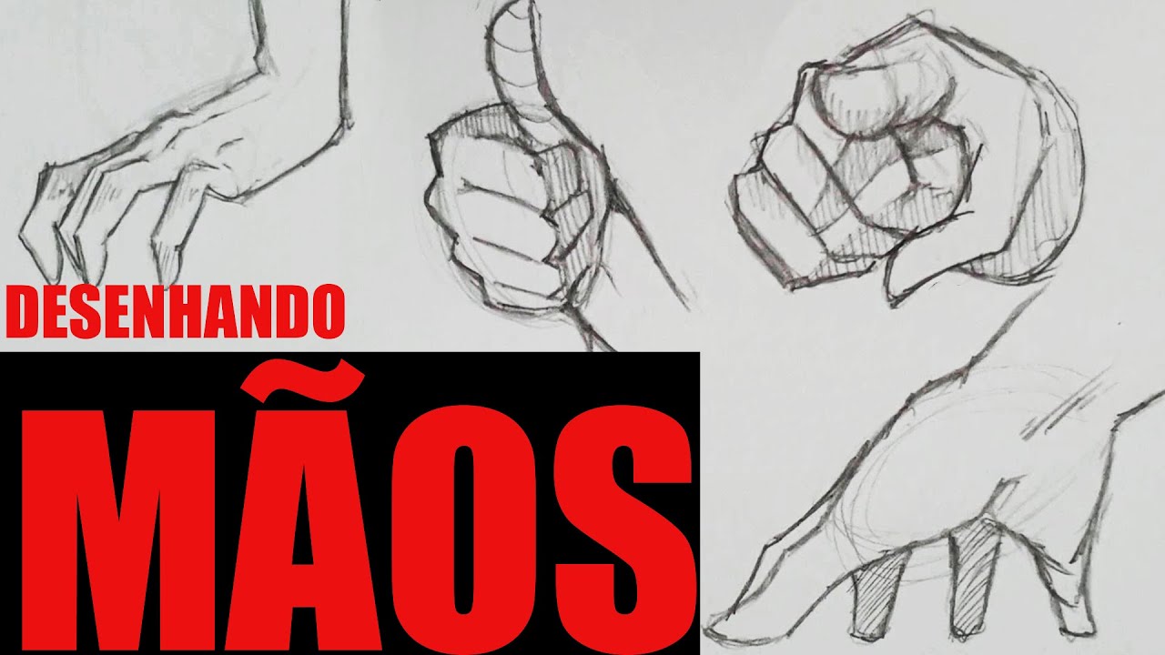 Como Desenhar Mãos de Anime