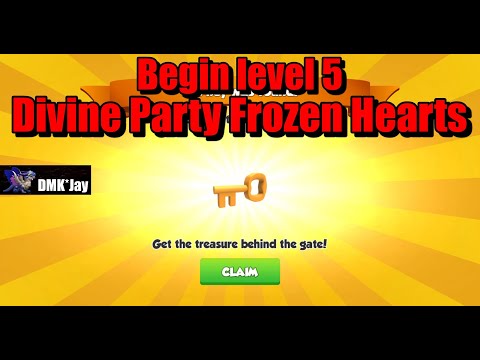 Begin level 5 Divine Party Frozen Hearts  - Dragon Mania Legends - (DMK*Jay) 드래곤 매니아 레전드
