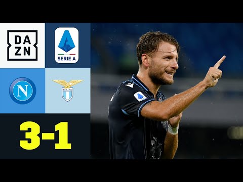 "Mr. Golden Shoe" Ciro Immobile mit Tor 36 bei Napoli-Sieg: Neapel - Lazio Rom 3:1 | Serie A | DAZN