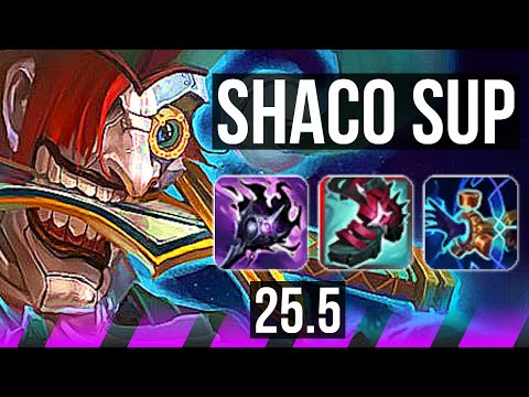 SHACO & Sivir vs NAUTILUS & Draven (SUP) | KR Diamond | 25.5