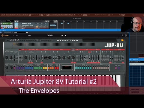 Arturia Jupiter 8V Walkthrough Ep.2 - The Envelopes