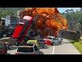 Highway Hell │Extreme BeamNG Drive Car Chase