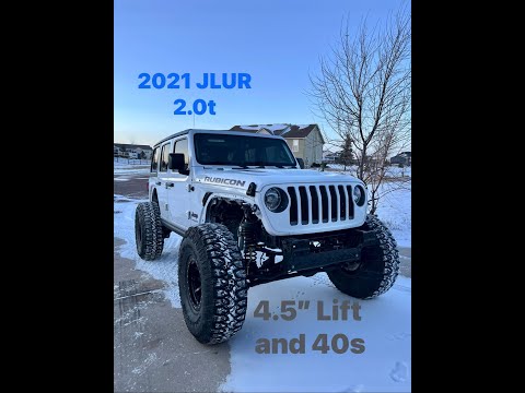 2021 JL Wrangler on 40s! 4.5” RK X-factor Lift. DirtyLife Beadlocks