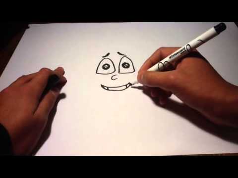 comment dessiner le visage de mickey