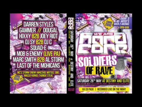 Squad E & MC Whizkid & Enemy Live @ We Are Hardcore   Soldiers Of Rave 26 05 12