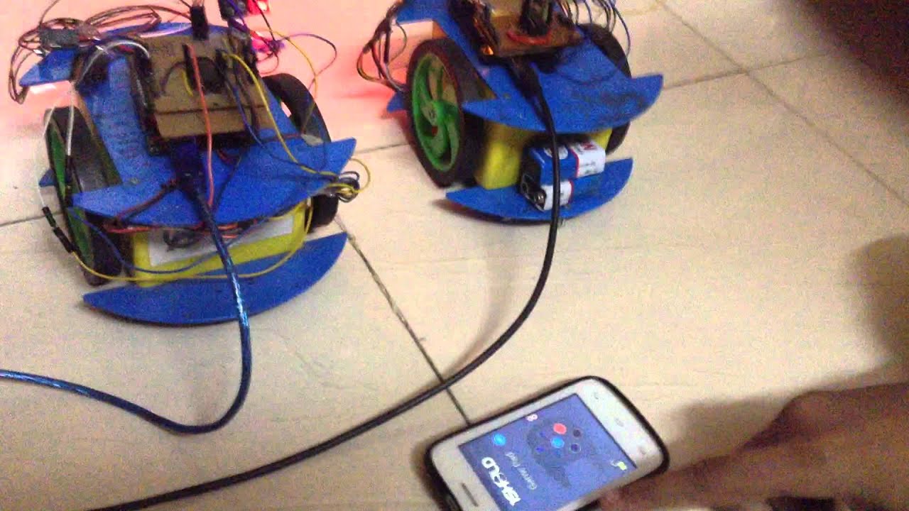 Swarm Bots : Initial Run and Explaination