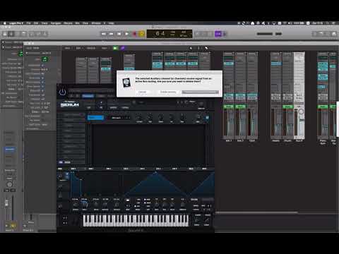 Logic Midi Note Triggered FXs on Layered Synth (Summing Stack)