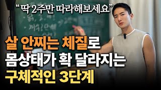 "살 빼려면 저칼로리, 닭가슴살 드세요" 완전히 틀렸습니다. 2주만 이렇게 따라해보세요 (추천 음식 포함)
