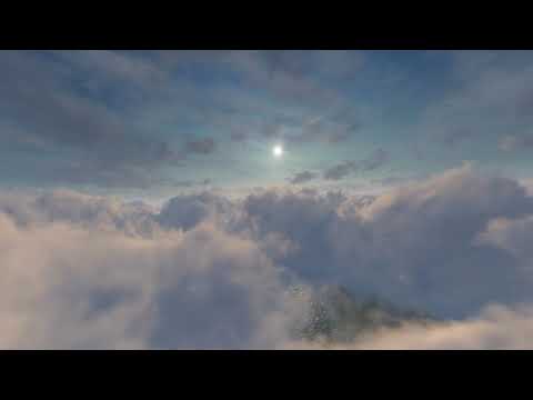 Flying Through Clouds HD