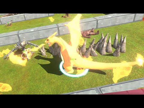 Charizard Death Run - Animal Revolt Battle Simulator