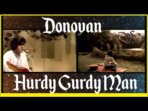 Donovan 'Hurdy Gurdy Man' The full Re-Experienced Video with Jimmy Page as the Hurdy Gurdy Man