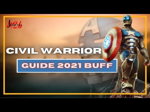 How to Play Civil Warrior  2021 Buff Guide  Marvel Contest of Champions