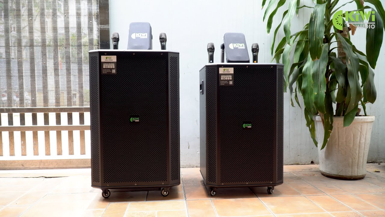 Trên Tay Chiếc Loa Kéo Chuyên Nghiệp Kiwi K6015 & K6018 Có Gì?