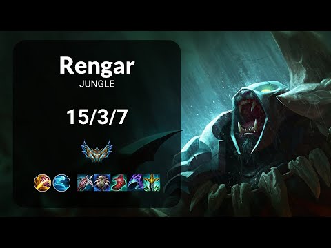 Rengar vs Karthus JUNGLE - KR CHALLENGER Patch 14.20