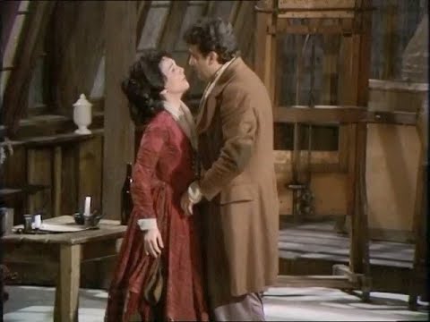 Puccini: La Boheme Act 1-Placido Domingo and Teresa Stratas 1970 London