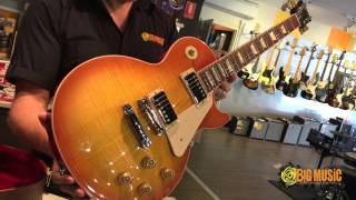 Video thumbnail for Gibson 2016 Les Paul Traditional Light Burst - Unboxing by Big Music Australia