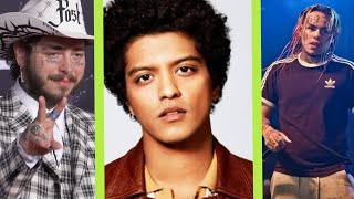 Bruno Mars - 24k Magic Mega Mashup (Ft. Post Malone, 6ix9ine, Eminem, Smash Mouth, and more.)