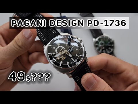 Pagani Design PD-1736 | Short review | The CHEAPEST automatic NH39 watch from Aliexpress